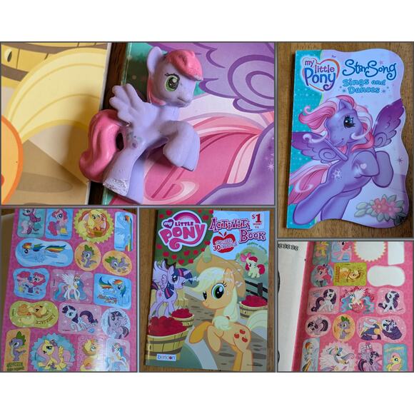 My Little Pony Bundle: Eraser, Stickers, Coloring & Storybook - Picture 1 of 11